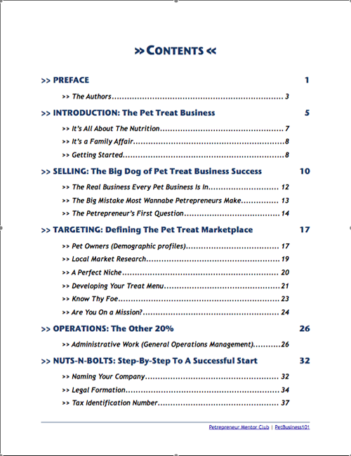 Pet Treat Business - Defining the pet treat marketplace